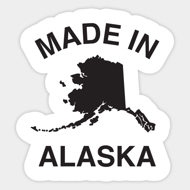 Made in Alaska Sticker by elskepress